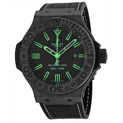 hublot big bang all black green price|Hublot big bang geneve price.